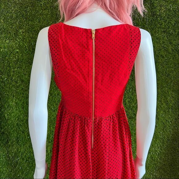 Marilyn Monroe Polka Dot Fit Flare Dress - Picture 4 of 5